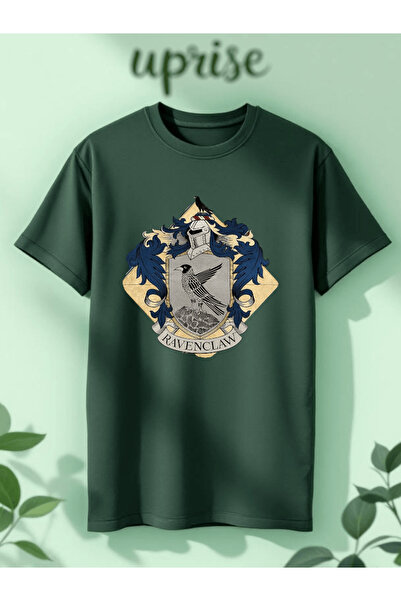 Vordevia Ravenclaw Printed Cotton Oversize T-Shirt