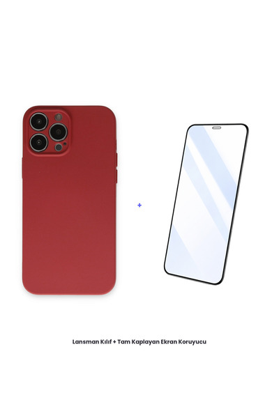 cepmoda حافظة إطلاق نار لهاتف iPhone 13 Pro + مجموعة واقي شاشة مضاد للكهرباء ...