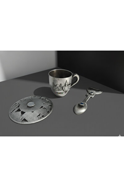 Meya design Istanbul Themed Decorative Coffee Cup, Saucer and Spoon Set – Gif...