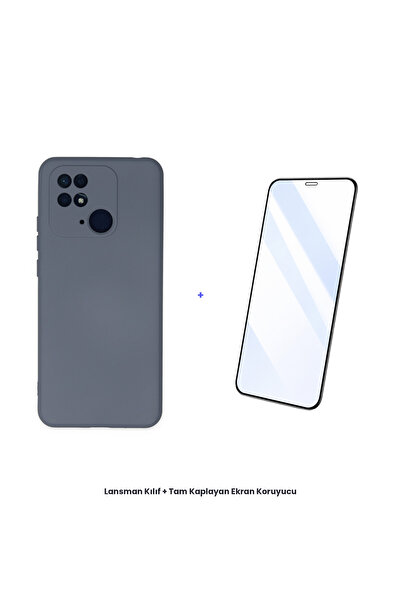 cepmoda حافظة Redmi 10C + مجموعة واقي شاشة كامل التغطية مضاد للكهرباء الساكنة...