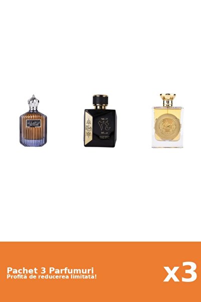 ARD AL ZAAFARAN Set 3 Parfumuri Ard Al Zaafaran: Apa de Parfum I Am the King,...
