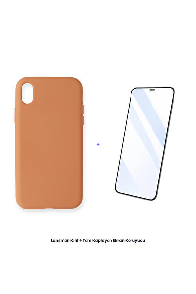 cepmoda حافظة إطلاق نار على شكل حرف X لهاتف iPhone XR + مجموعة واقي شاشة مضاد...