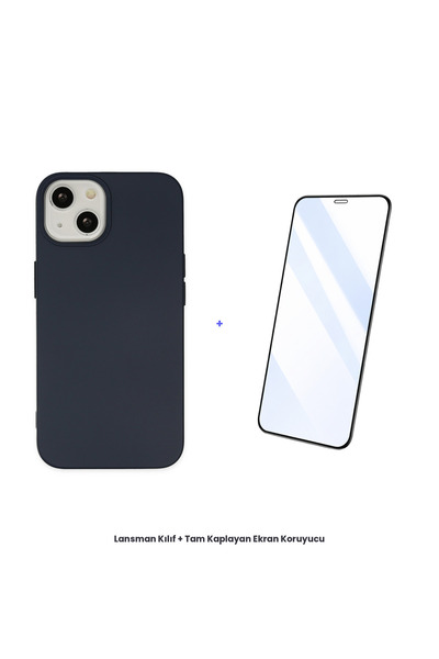 cepmoda حافظة آيفون 14 + مجموعة واقي شاشة كامل التغطية مضاد للكهرباء الساكنة ...