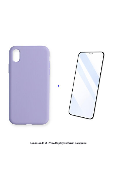 cepmoda حافظة إطلاق نار لهاتف iPhone XR + مجموعة واقي شاشة مضاد للكهرباء السا...