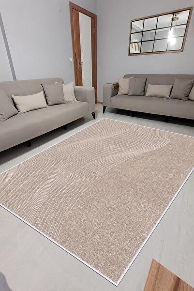 CENTER AVM Vizon Halı Salon Halısı Makinede Yıkanabilir Halı Kaymaz Taban Halı