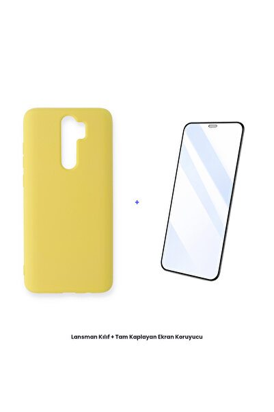 cepmoda حافظة إطلاق Redmi Note 8 Pro + مجموعة واقي شاشة مضاد للكهرباء الساكنة...