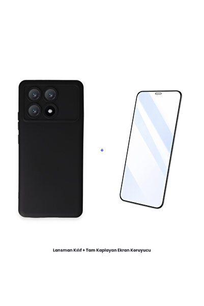 cepmoda Poco X6 Pro Launch Case + Full Coverage Antistatic Screen Protector S...