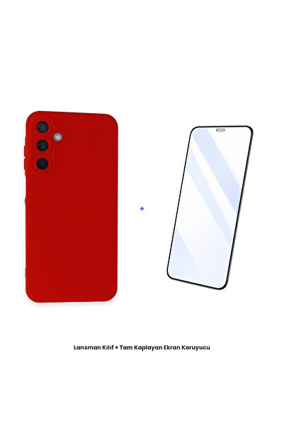 cepmoda حافظة سامسونج جالاكسي A25 5G + مجموعة واقي شاشة مضاد للكهرباء الساكنة...