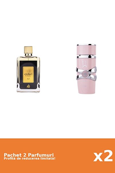 lattafa Set 2 Parfumuri Lattafa: Apa de Parfum Ejaazi, Lattafa, Barbati - 100...