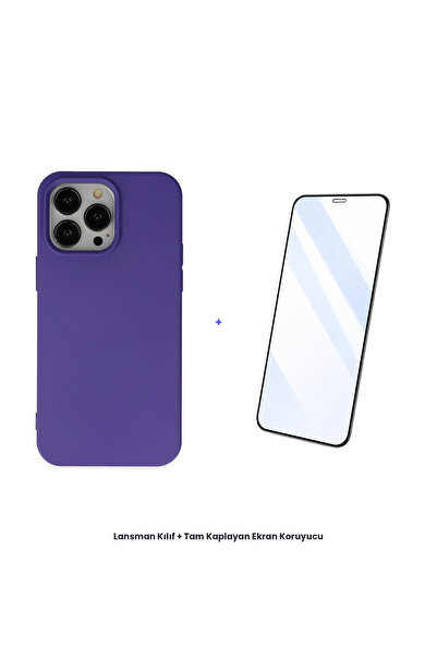 cepmoda حافظة إطلاق نار لهاتف آيفون 14 برو + مجموعة واقي شاشة مضاد للكهرباء ا...