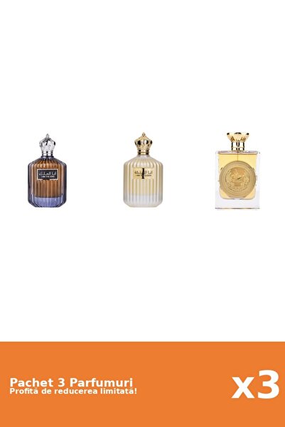 ARD AL ZAAFARAN Set 3 Parfumuri Ard Al Zaafaran: Apa de Parfum I Am the King,...
