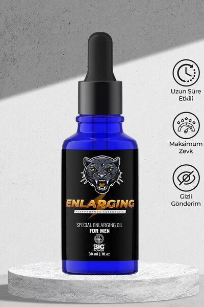 BİG POWER Erkeklere Özel Yeni Etkili Géciktirici Kalınlaştırma Büyüme ve Sert...