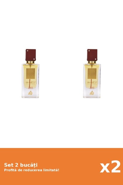 lattafa Set 2 x Ana Abiyedh Rouge Eau de Parfum, Lattafa, Women - 60ml