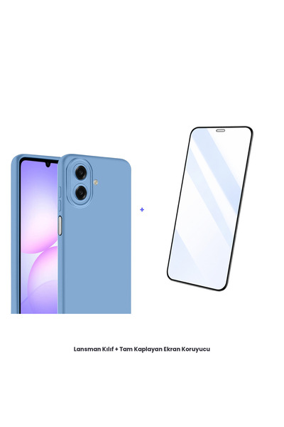 cepmoda حافظة سامسونج جالاكسي A07 4G + مجموعة واقي شاشة مضاد للكهرباء الساكنة...