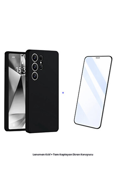 cepmoda حافظة إطلاق سامسونج جالاكسي S25 ألترا + مجموعة واقي شاشة مضاد للكهربا...