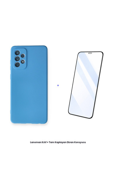 cepmoda حافظة سامسونج جالاكسي A72 + مجموعة واقي شاشة مضاد للكهرباء الساكنة - ...