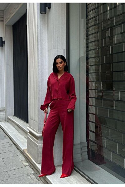 Bliss Women's Slim Fit Modal Fabric Shirt and Pants Bottom-Top Set