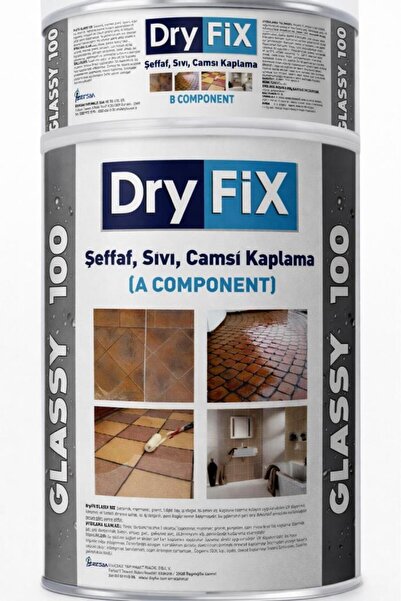 Dryfix Glassy100 Şeffaf Sıvı Camsı Kaplama 2 Kg