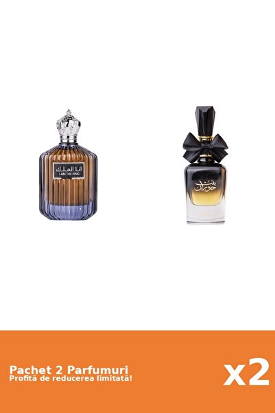 ARD AL ZAAFARAN Set 2 Parfumuri Ard Al Zaafaran: Apa de Parfum I Am the King,...