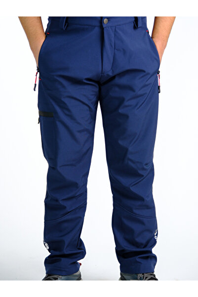 OUTDO Kışlık İçi Polarlı İthal Softshell Rüzgar Geçirmez Su İticidir Reflektö...