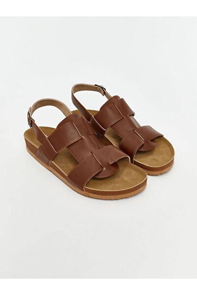 LC Waikiki Ανδρικά σανδάλια Özmarka New Season με δερμάτινη εμφάνιση