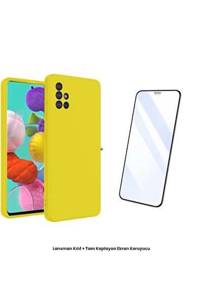 cepmoda Samsung Galaxy A31 Launch Case + Full Coverage Antistatic Screen Prot...