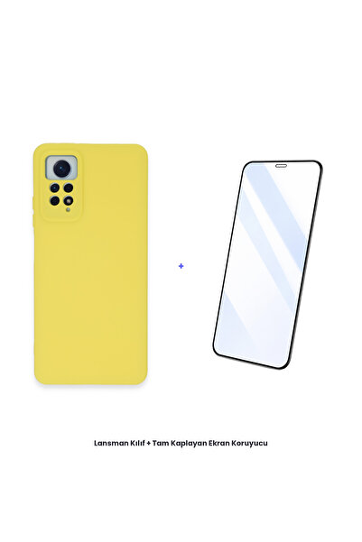 cepmoda Redmi Note 12 Pro 4g Launch Case + Full Coverage Antistatic Screen Pr...