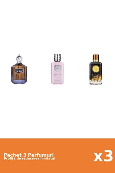 ARD AL ZAAFARAN Set 3 Parfumuri Ard Al Zaafaran: Apa de Parfum I Am the King,...
