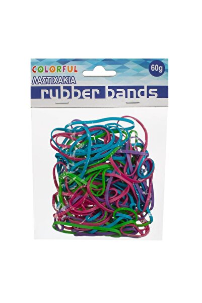 OEM Multicolored Neon Office Elastics - 60g