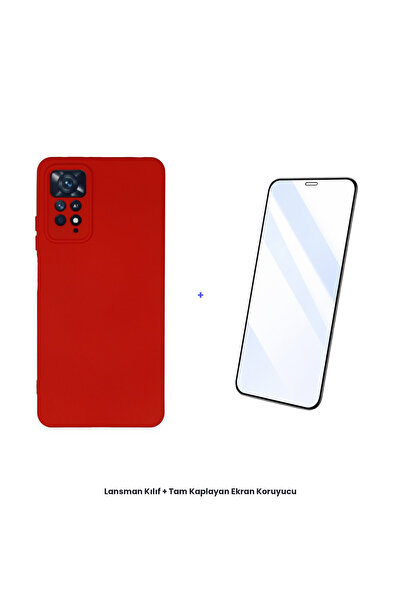 cepmoda حافظة إطلاق Redmi Note 11 Pro + مجموعة واقي شاشة مضاد للكهرباء الساكن...