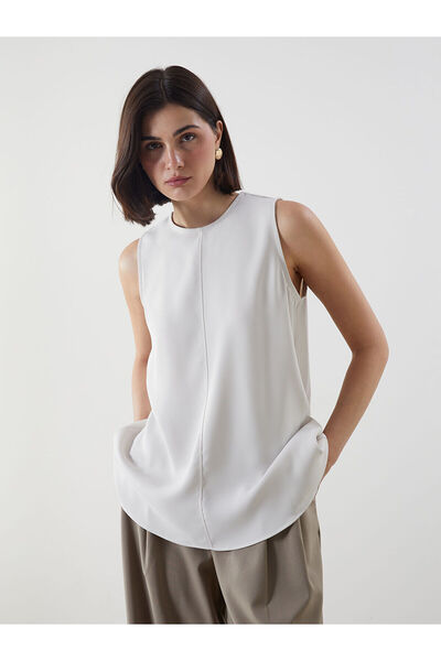 LC Waikiki Peak New Season Crew Neck Women's Blouse