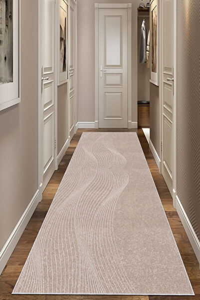 CENTER AVM Vizon Halı Yolluk Makinede Yıkanabilir Halı Kaymaz Taban Halı