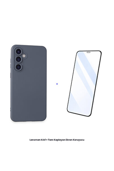 cepmoda حافظة سامسونج جالاكسي إس 24 + مجموعة واقي شاشة كامل التغطية مضاد للكه...