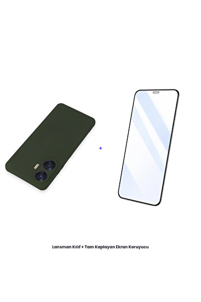 cepmoda حافظة Realme C55 + مجموعة واقي شاشة مضاد للكهرباء الساكنة تغطي الشاشة...