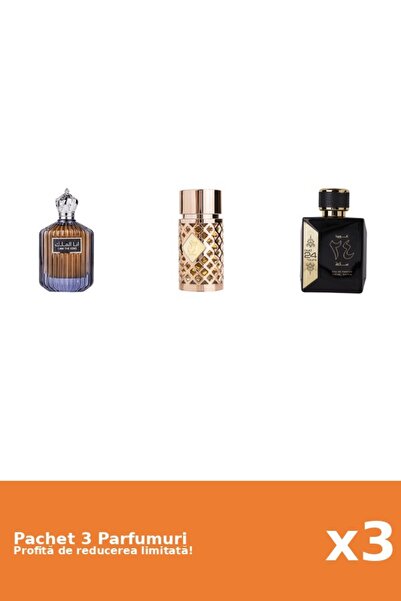 ARD AL ZAAFARAN Set 3 Parfumuri Ard Al Zaafaran: Apa de Parfum I Am the King,...