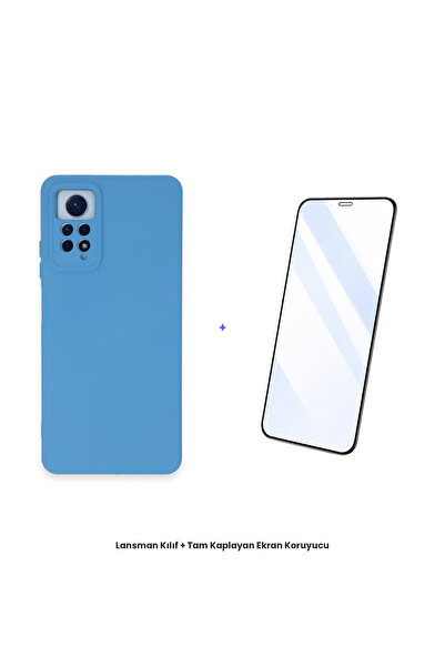 cepmoda حافظة إطلاق Redmi Note 12 Pro 4G + مجموعة واقي شاشة مضاد للكهرباء الس...