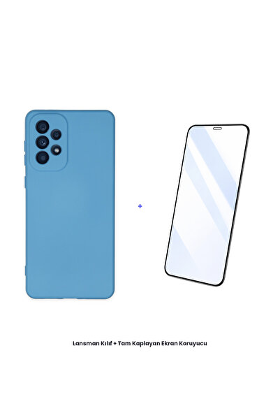 cepmoda حافظة سامسونج جالاكسي A73 5G + مجموعة واقي شاشة مضاد للكهرباء الساكنة...