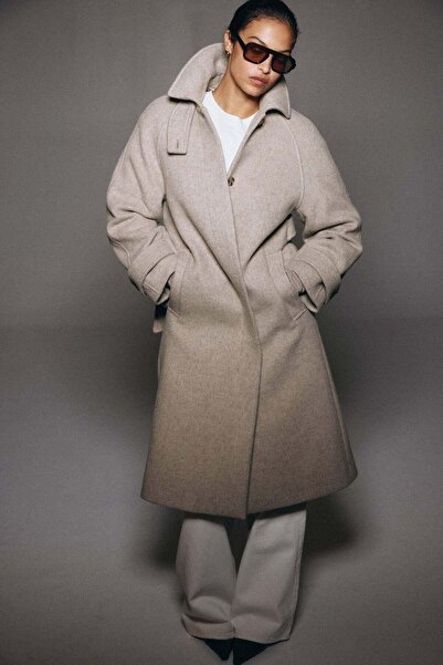 H&M Oversized wool-blend coat