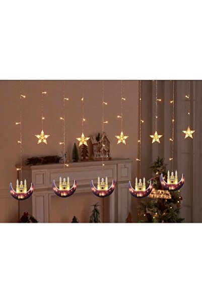 Acarlar Ticaret Yeni Model Yıldız ve Figürlü Ramazan Perde Led