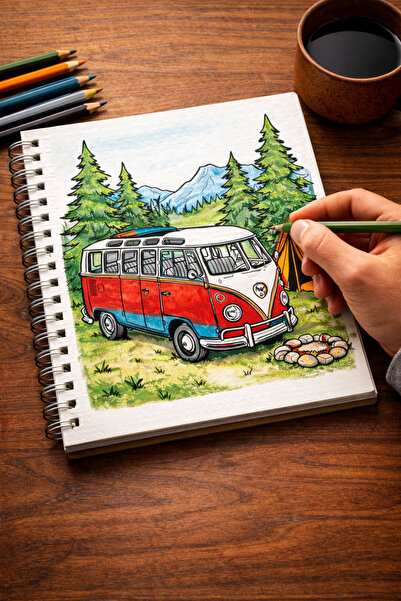 Z&R CRAFT Classic Cars Coloring Book 2 - Classic Cars Coloring Book 2 - 30 Pages |   15 Classic Cars |   21X21 cm