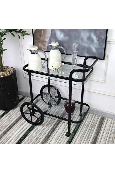 private house A luxurious serving trolley with a regal design - a touch of el...