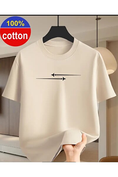 ORVIO Group T-Shirt, Cotton, 100% Cotton, Navy Blue, Short Sleeve, Round Neck...