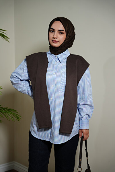 GAMZE ÖZKURT Atkı Detay Gömlek