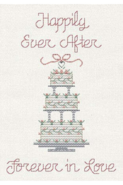 HERITAGE Wedding Cake KIt macrame, diagrama cu punct de cruce numarat 32.5x19...