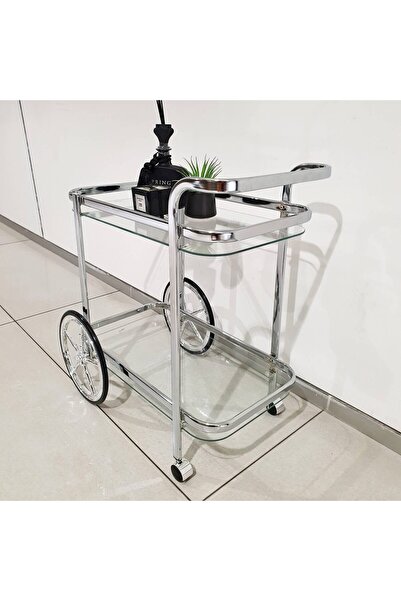 private house A luxurious serving trolley with a regal design - a touch of el...