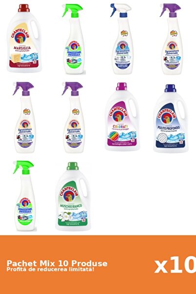 Chanteclair Set 10 Mix Chanteclair: 4 Detergent, 6 Degresant