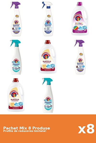Chanteclair Set 8 Mix Chanteclair: 5 Degresant, 3 Detergent