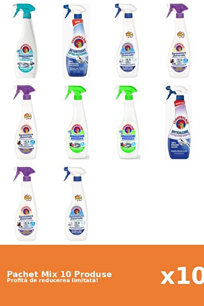 Chanteclair Set 10 Mix Chanteclair: 8 Degresant, 2 Anticalcar