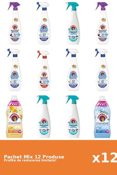 Chanteclair Set 12 Chanteclair Mix: 10 Degreaser, 2 Conditioner