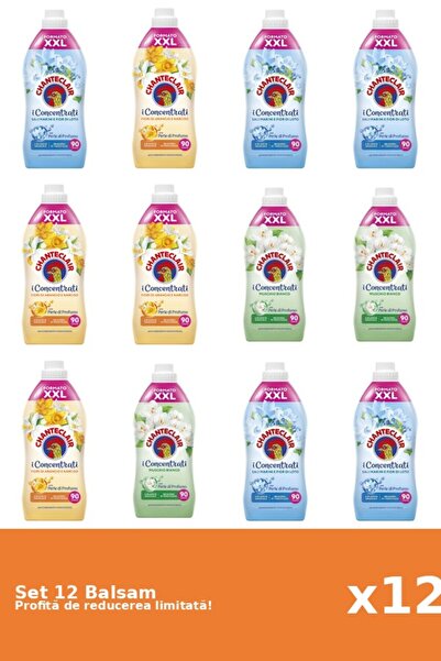 Chanteclair Set of 12 Chanteclair Balms: 5xLotus, 4xOrange, 3xWhite Musk